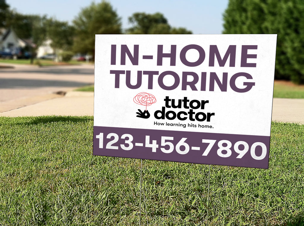 Lawn Sign - In-Home Tutoring