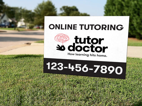 Lawn Sign - Online Tutoring