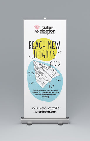Banner Stand - Reach New Heights