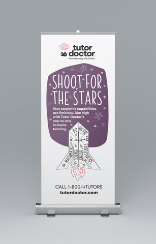 Banner Stand - Shoot For The Stars