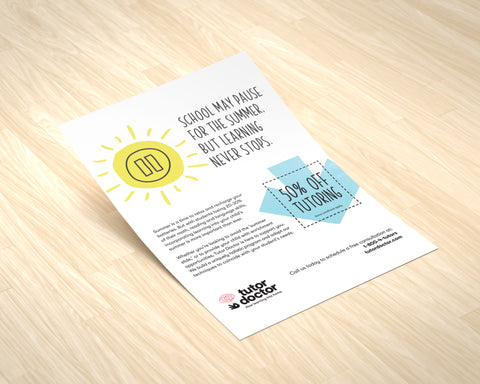 Summer Tutoring Flyer Vs. 4
