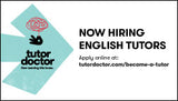 Tutor Recruitment - English Tutors