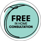Sticker - Free In Home Consult - 2 inch round