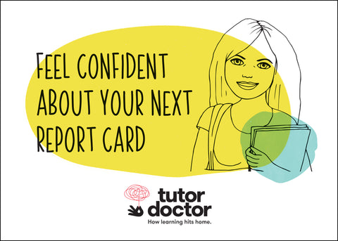 Report Card Post Card with Coupon - vs. 2