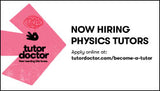 Tutor Recruitment - Physics Tutors